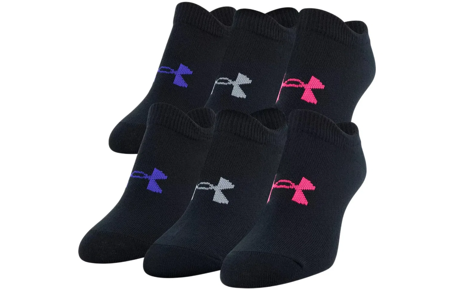 Детские носки набор из 6 пар Under Armour, Black