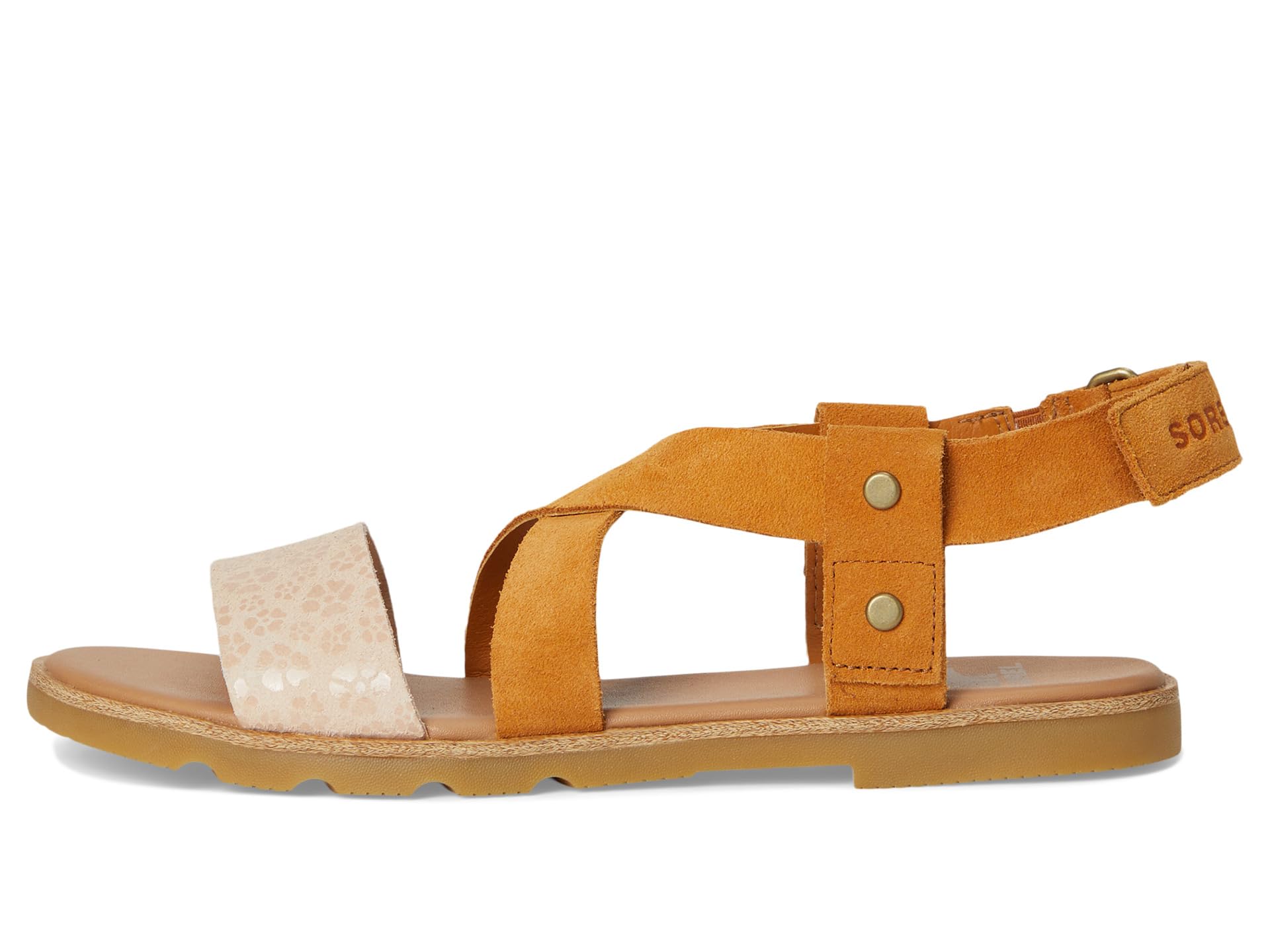 Сандалии SOREL Ella Iii Crisscross Sandals, Pearlescent/Canyon Gold — фото 4