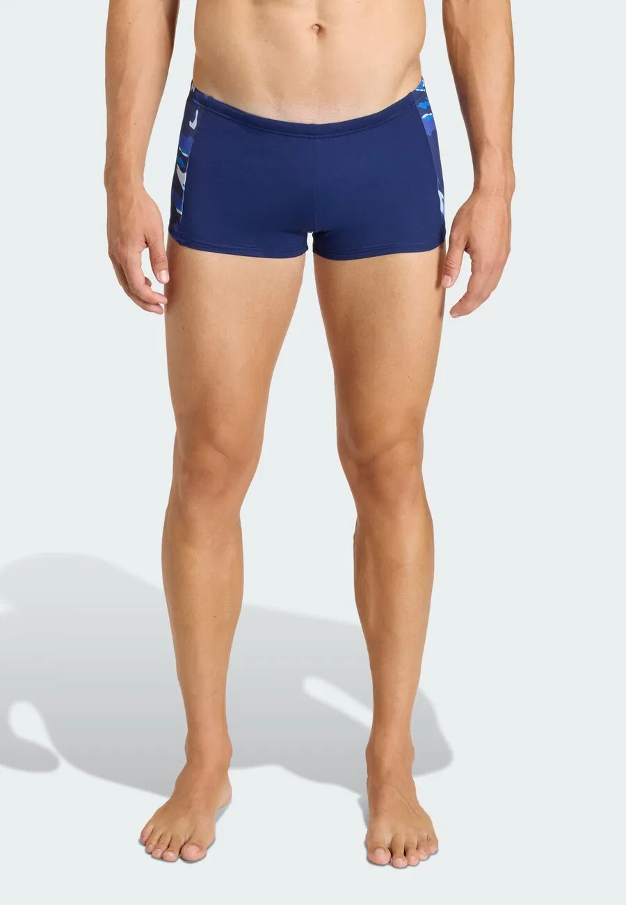 Плавки-шорты ADIDAS PERFORMANCE Athletic Swim Trunks 'Team' синего и темно-синего цвета — фото 2
