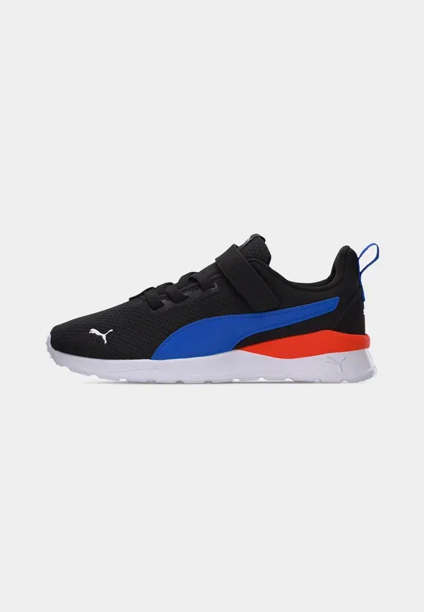 Кроссовки с технологией SOFTFOAM+ Anzarun lite ac unisex Puma black, hyperlink blue, white, redmazing, белый/черный/красный/синий — фото 2