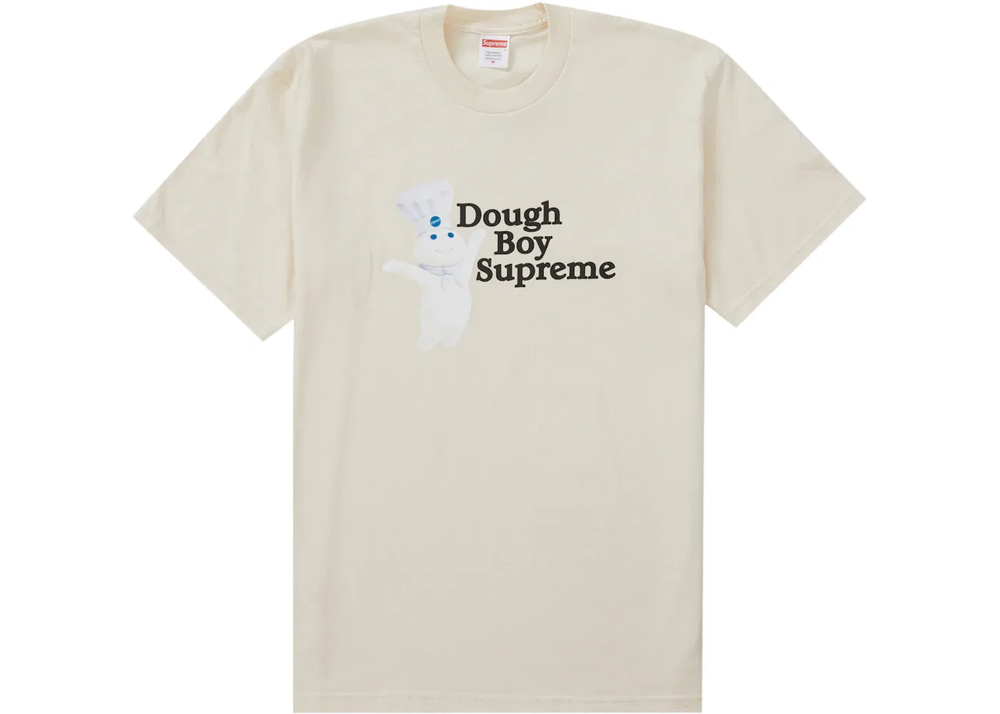 Мужская футболка с принтом Supreme Doughboy Tee, Natural