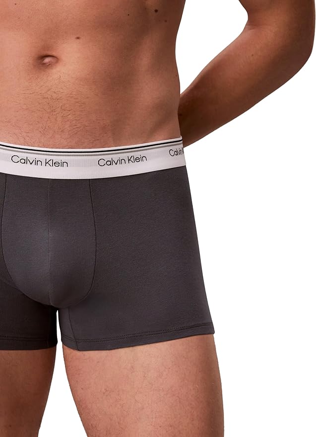 Комплект трусов Calvin Klein Boxer Logo Band, 3 предмета, черный/черный лого — фото 4