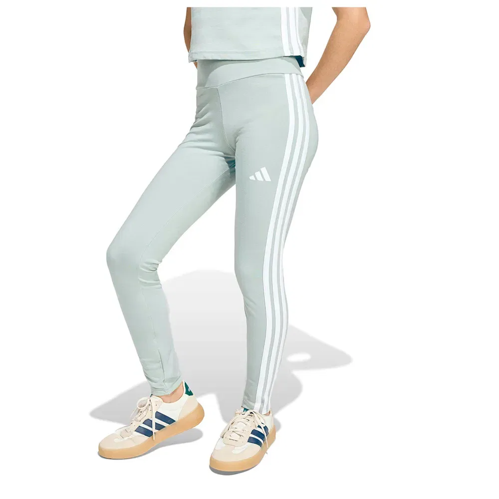 Леггинсы Adidas Essentials 3 Stripes, серый