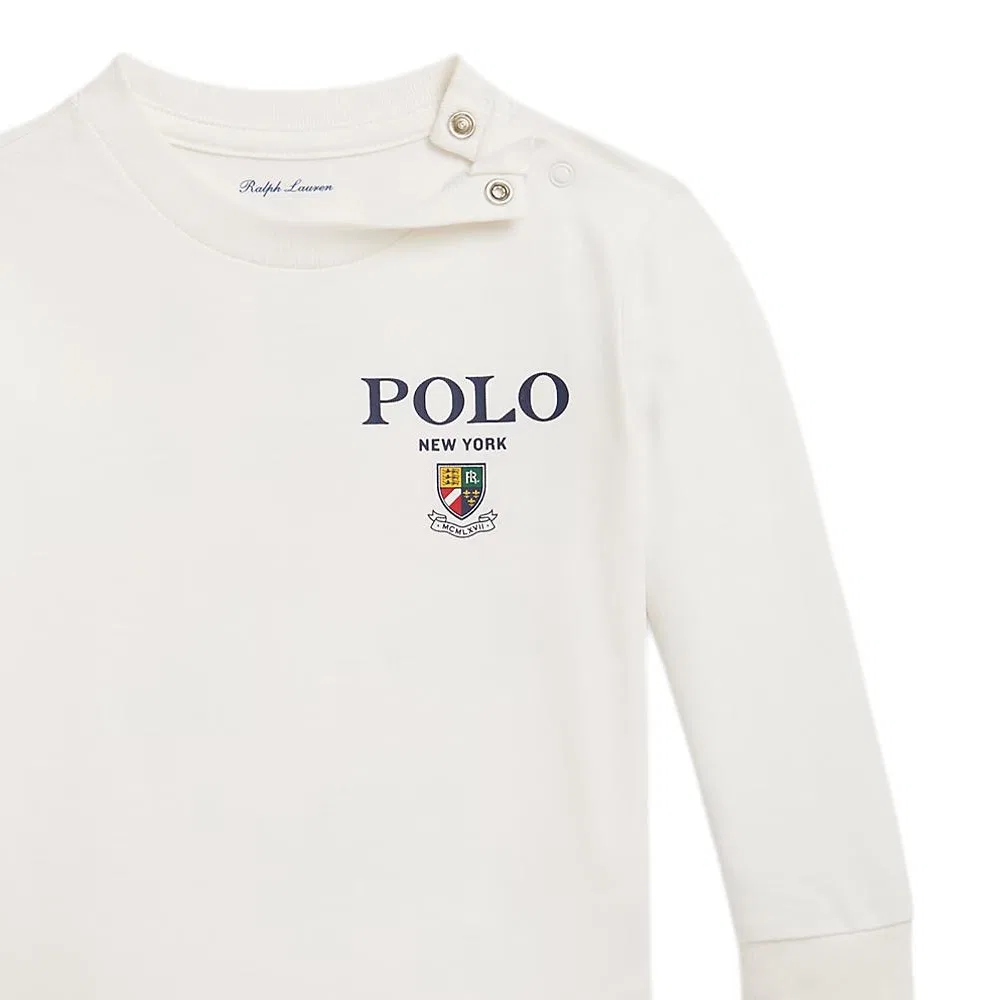 Детская футболка для мальчиков Polo Ralph Lauren, White — фото 4