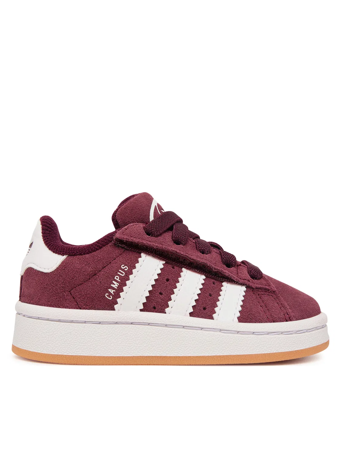 Кроссовки для мальчика Campus Comfort Closure Elastic Adidas, темно-красный