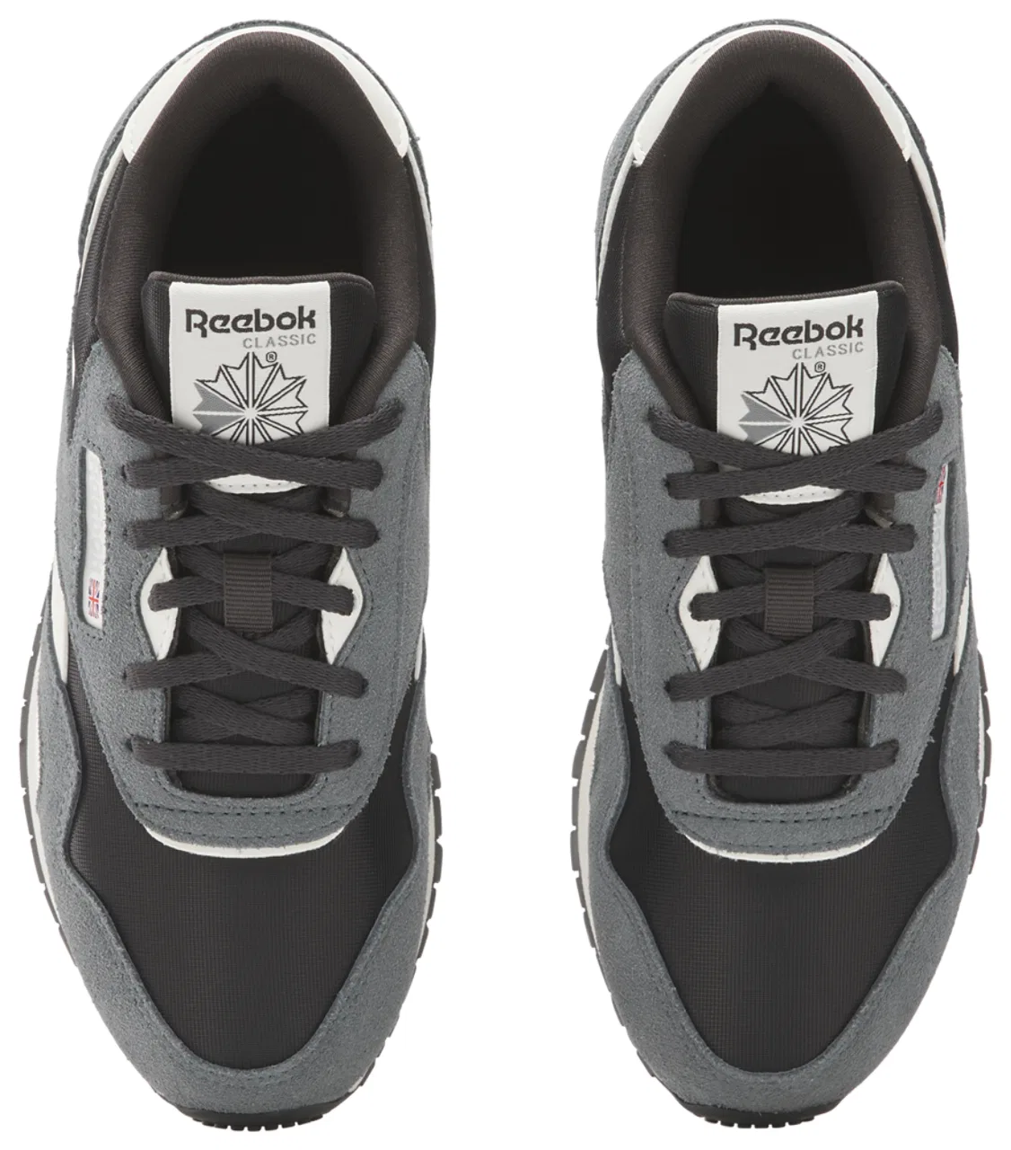 Кроссовки для девочек Classic Nylon Reebok, цвет Washed Black/Dark Fog/Chalk — фото 4