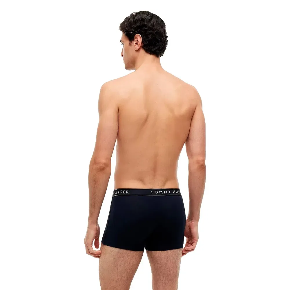 Мужские трусы-боксеры хлопковые Tommy hilfiger, Blue — фото 3