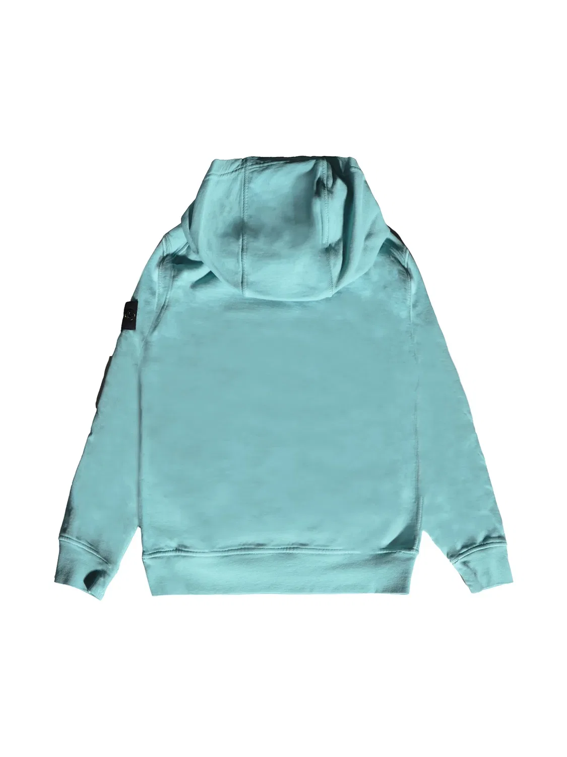 Худи текстурированного джерси Stone Island, бирюзовый — фото 2