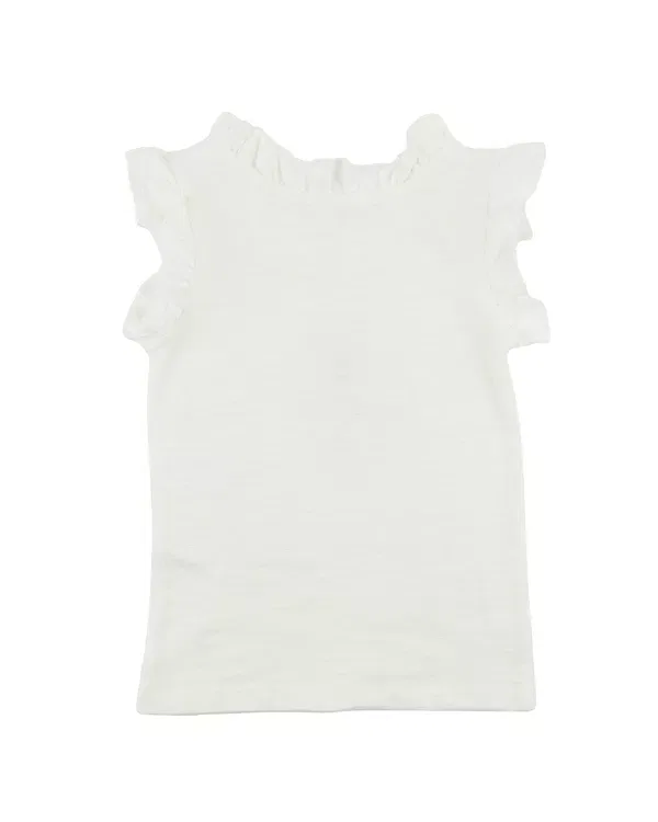 Детский топ с рюшами Rebekah Ruffle Tank Oh Baby!, Oyster — фото 2