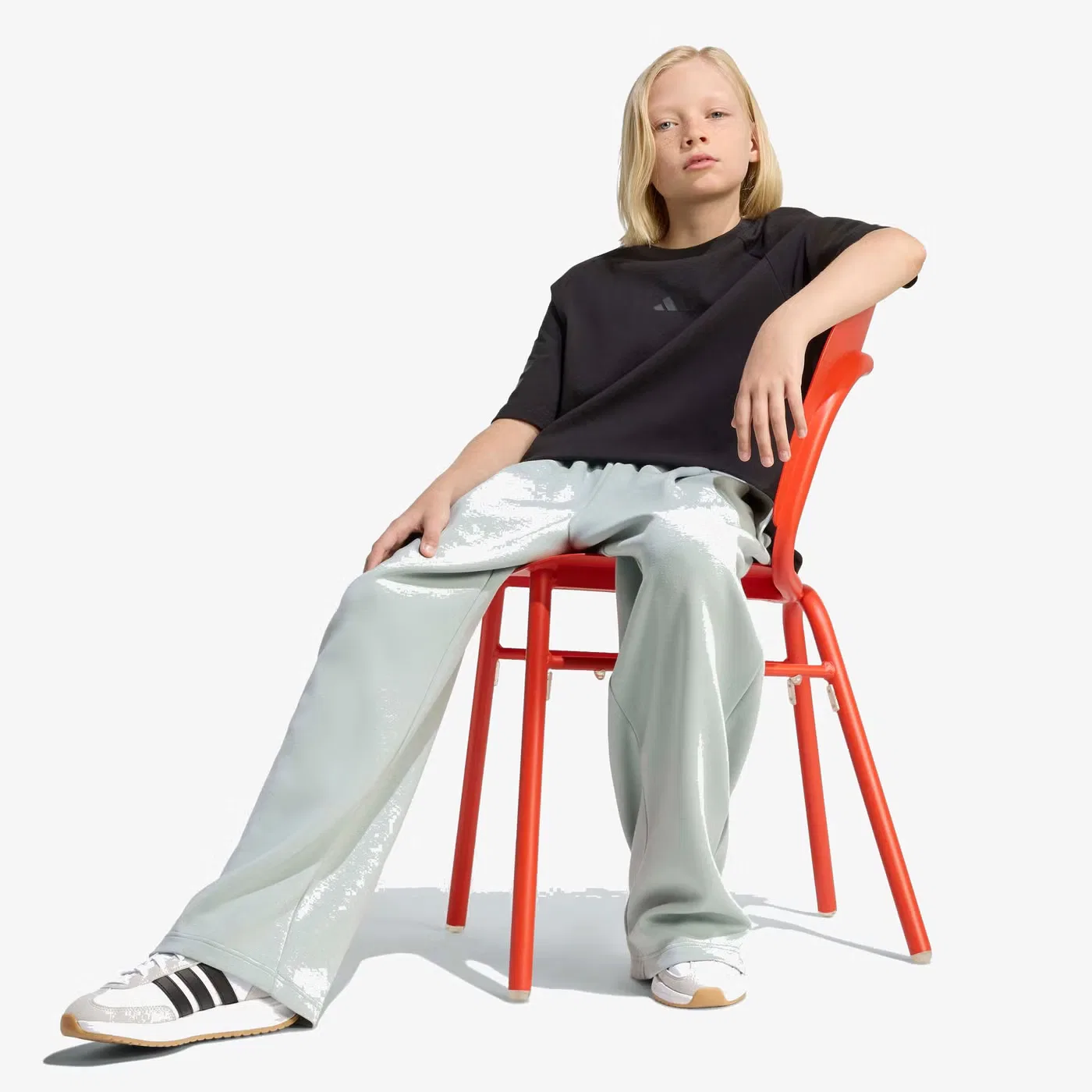 Футболка с принтом Future Icons 3 Stripes Adidas, черный — фото 4