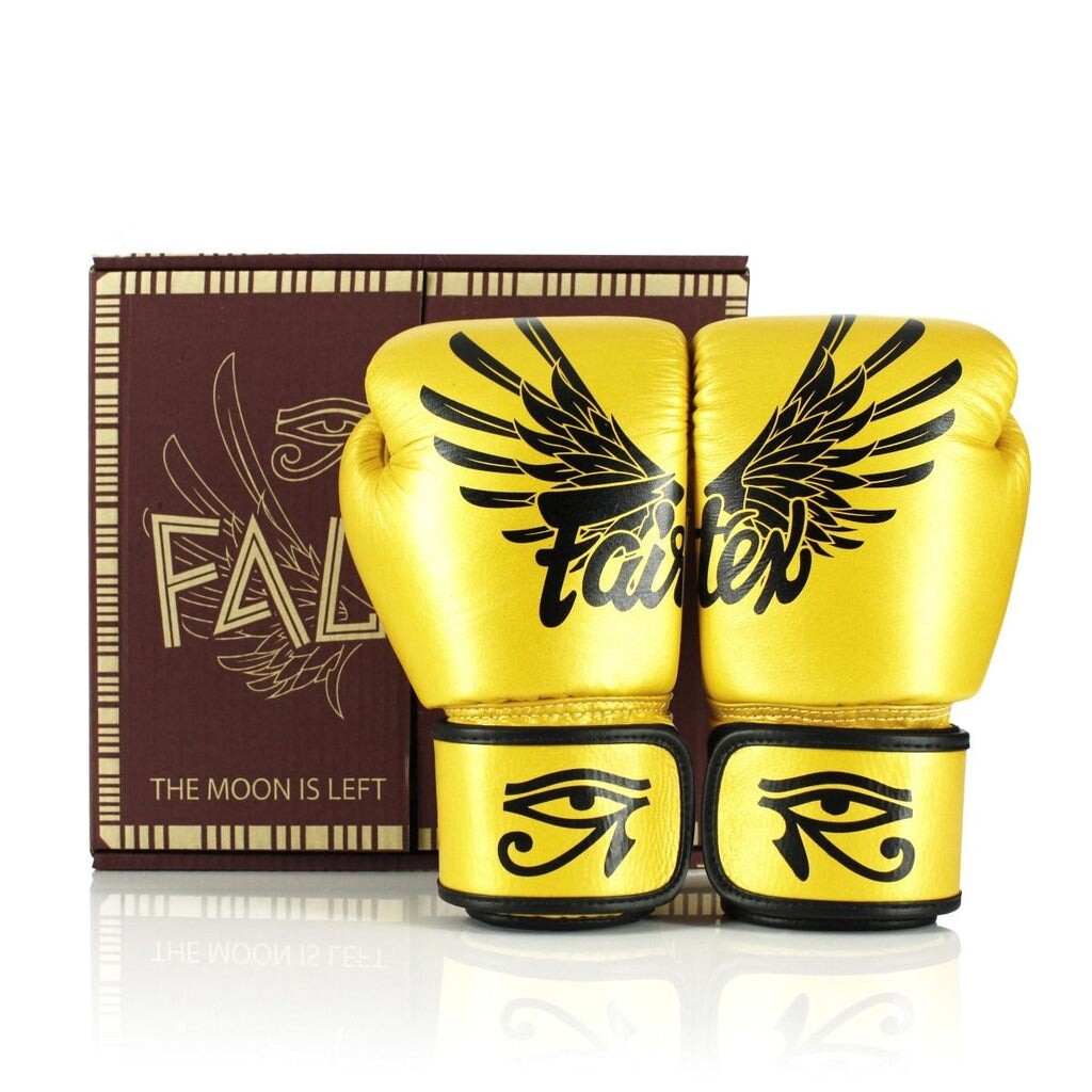 

Боксерские перчатки Fairtex Universal "Tight-Fit" Design, Falcon, 8 oz., золотистый