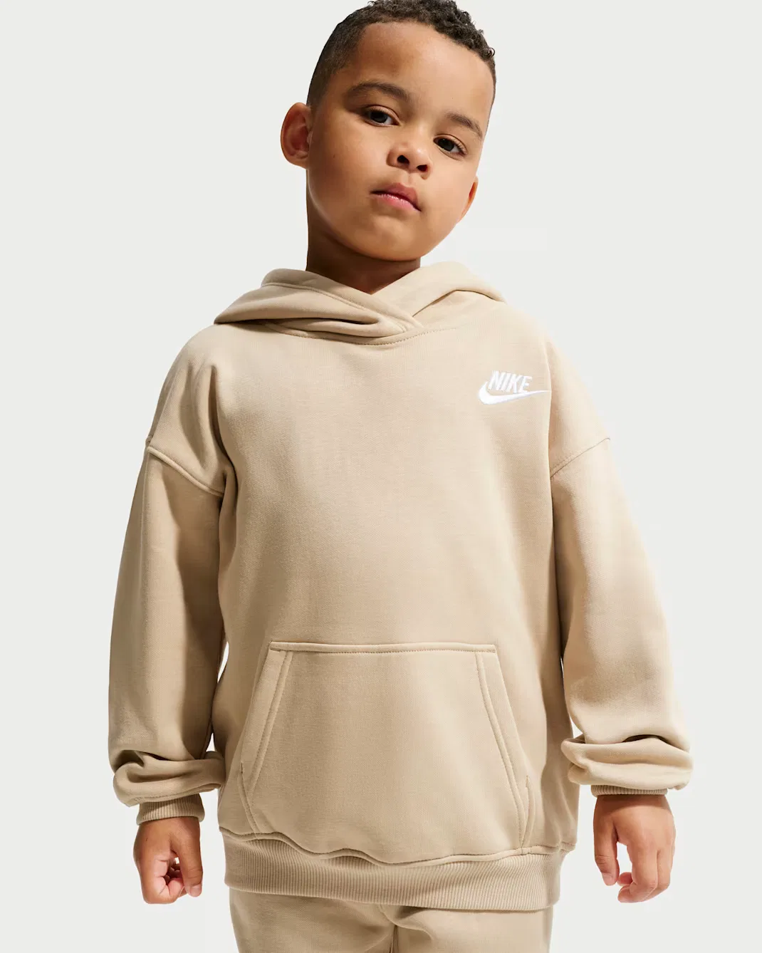 Большой детский комплект из 2 предметов Nike Club Fleece, Linen — фото 2