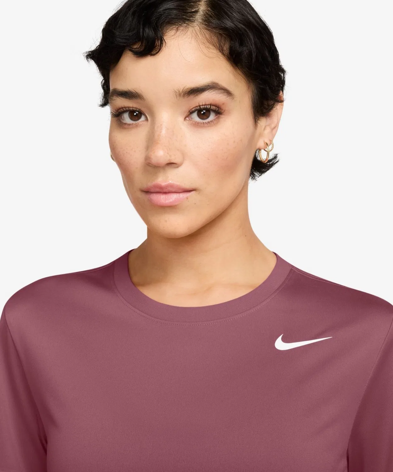 Женская футболка с коротким рукавом Nike DF RLGD S/S, Pink — фото 3