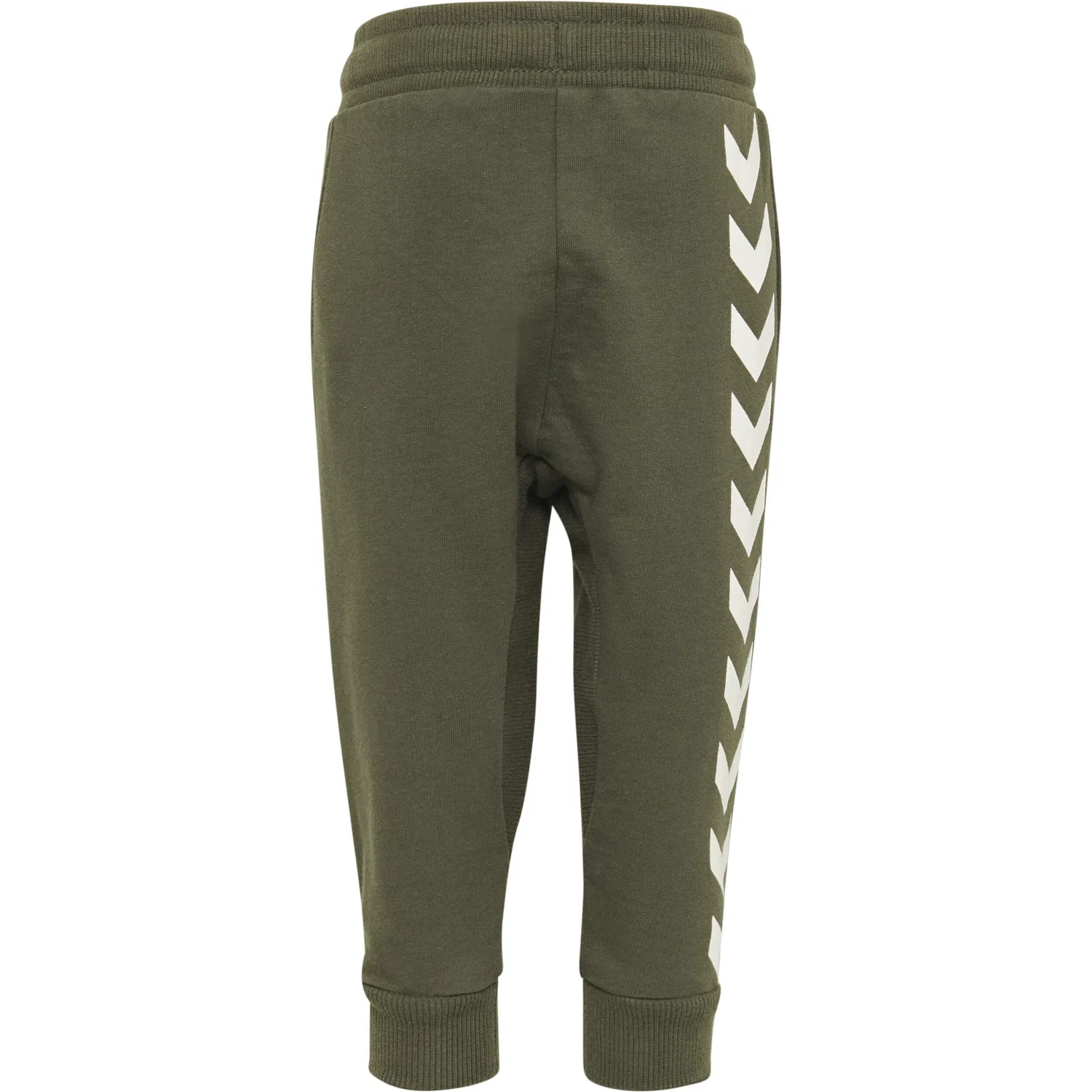 Детские штаны из футера Apple Pants Hummel, Olivgrun — фото 2