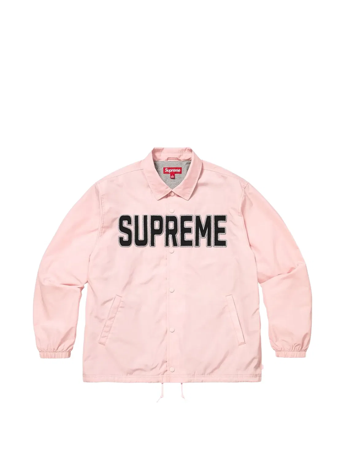 Куртка с логотипом Supreme, розовый