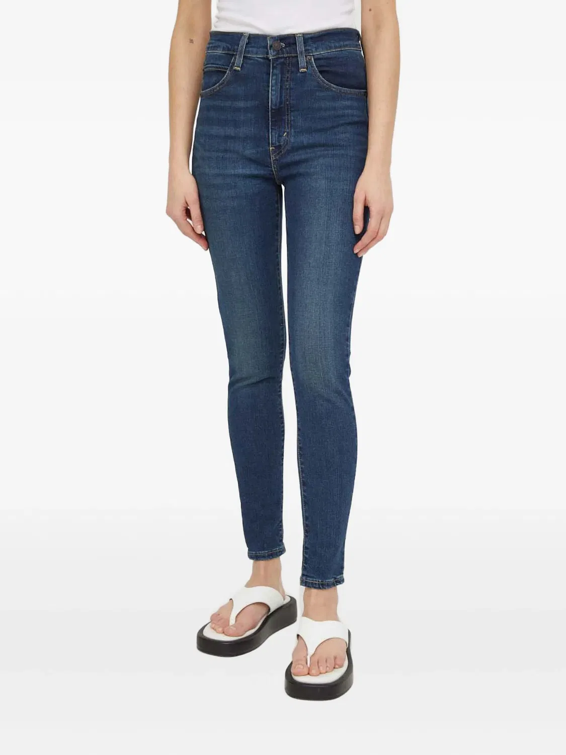 Джинсы Retro High Skinny Levi's, синий