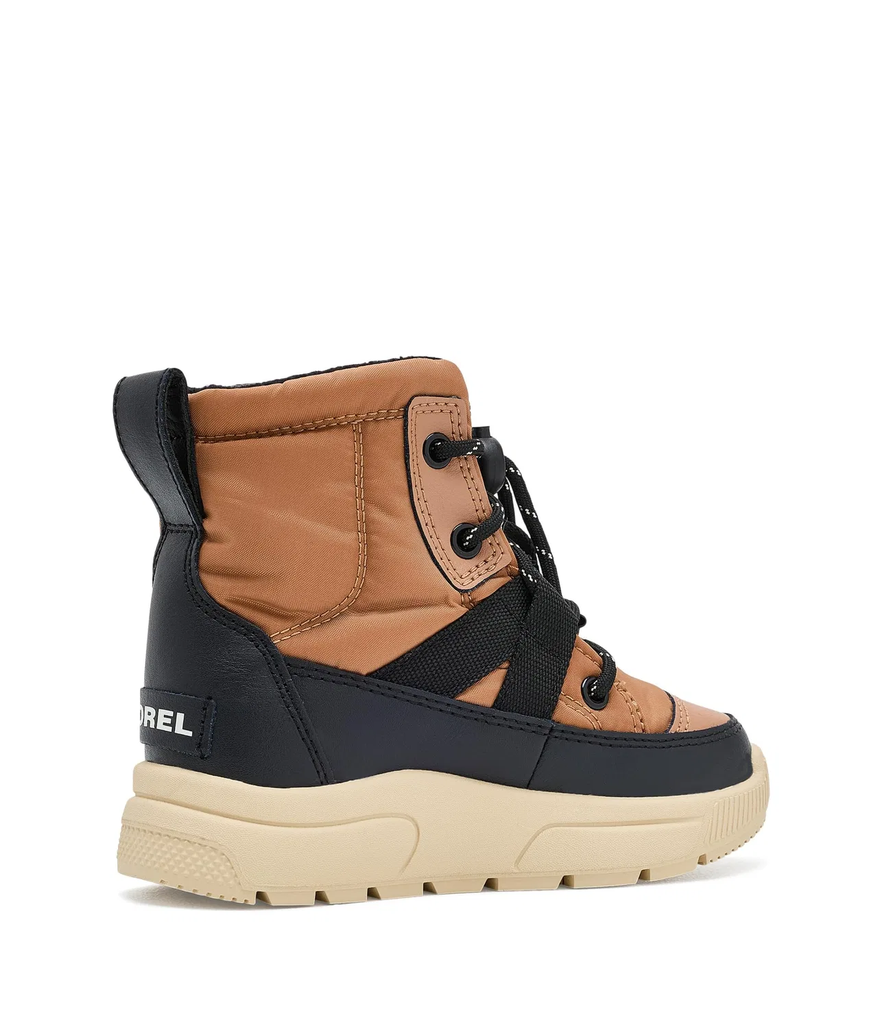 Водонепроницаемые ботинки Whitney III Mid Waterproof (для маленьких детей) Sorel Kids, Tawny Buff/Bleached Ceramic — фото 4