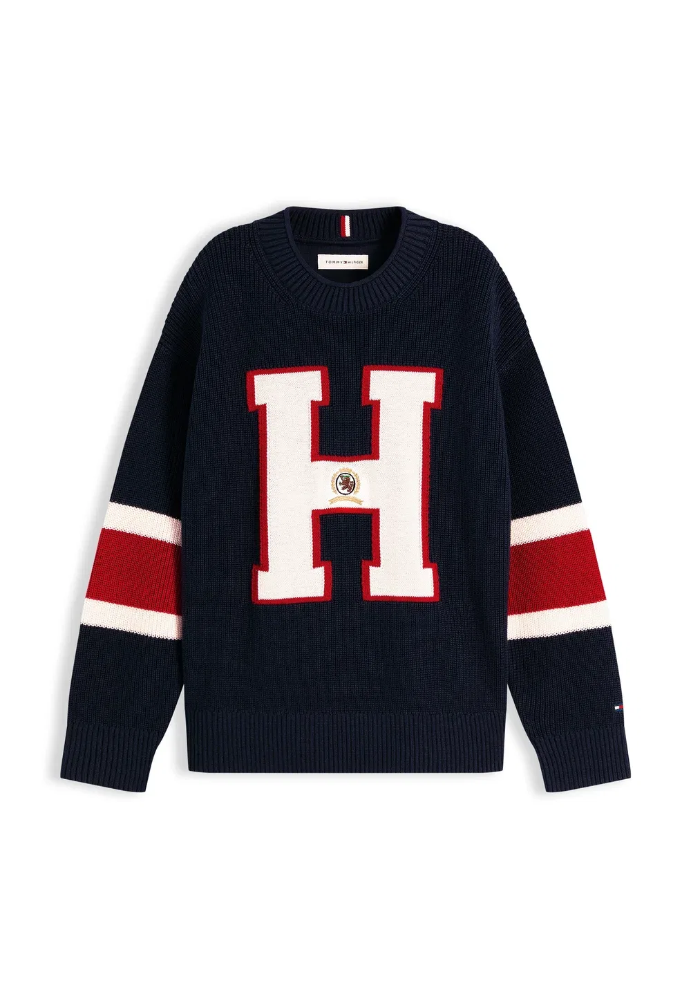 Джемпер с графическим рисунком, унисекс Tommy Hilfiger, Dark Night Navy — фото 4