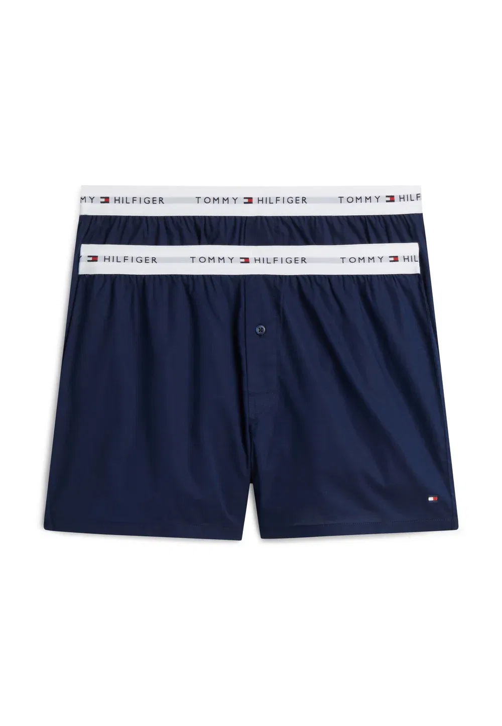 Фирменный комплект из 2 боксерских шорт Tommy Hilfiger, Carbon Navy/Carbon Navy — фото 4