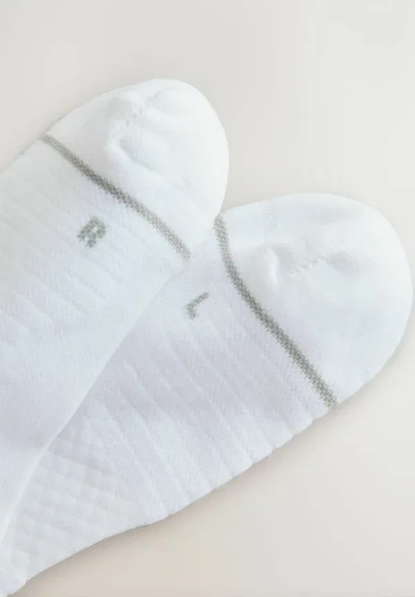 Носки спортивные 4 пары Active Cushioned Sports Mid Trainer Socks Next, White, белый — фото 3