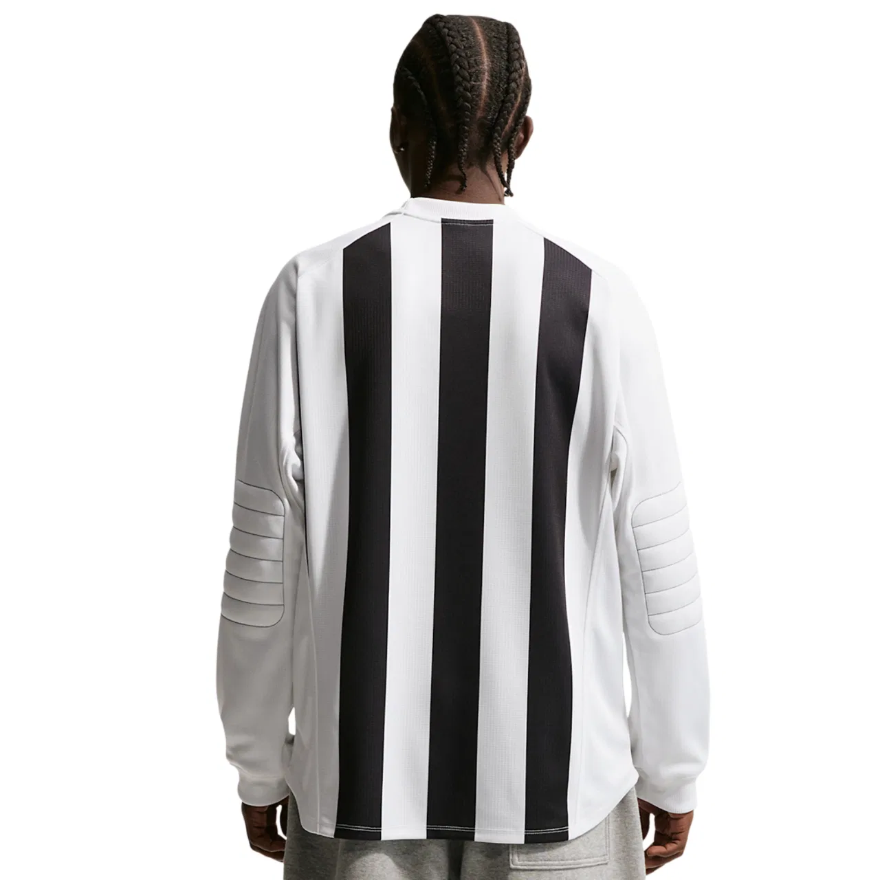 Мужская футболка Nike Club Goalie Top, цвет Black/Game Royal/White — фото 2