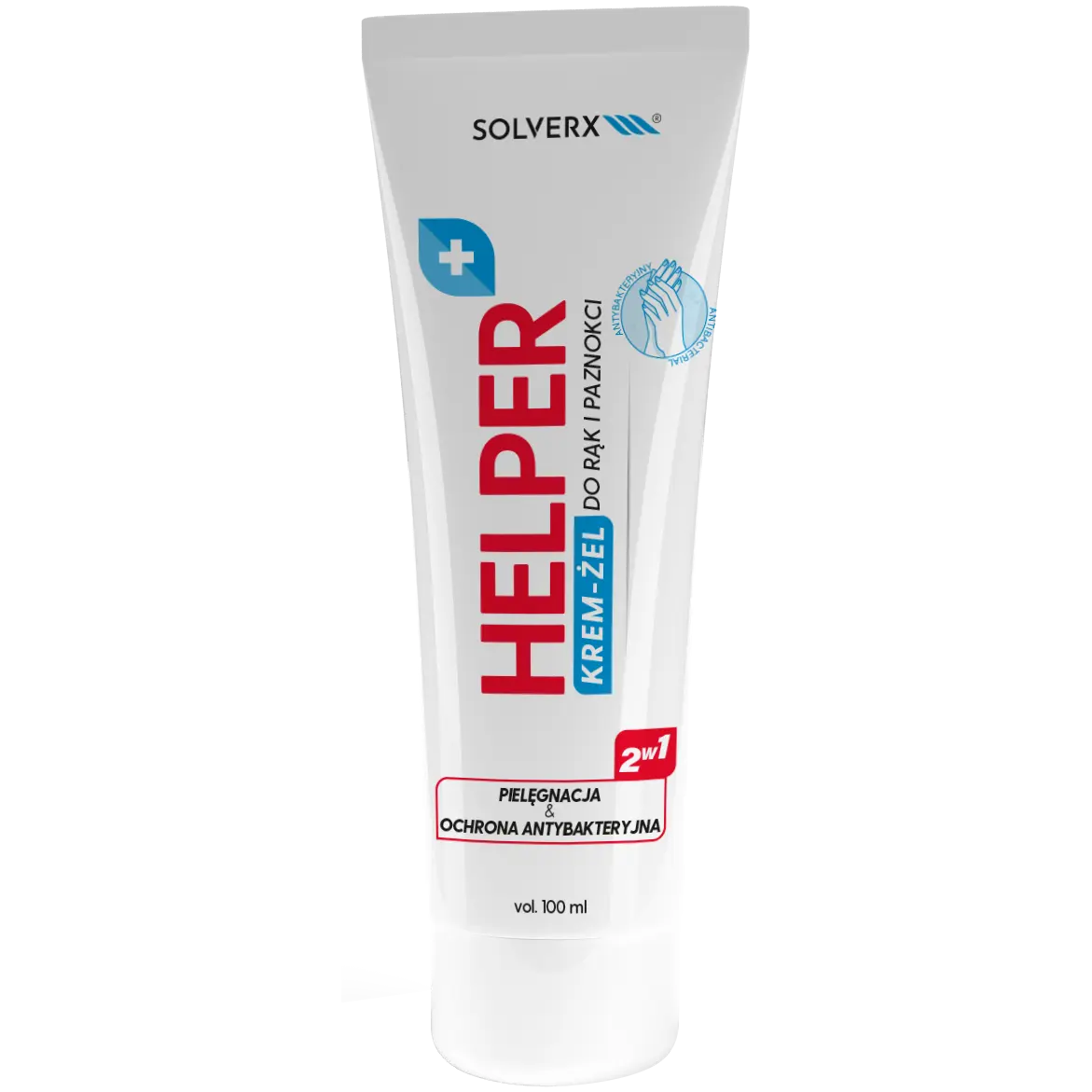 

Solverx Helper гель-антибактериальный крем для рук, 100 мл