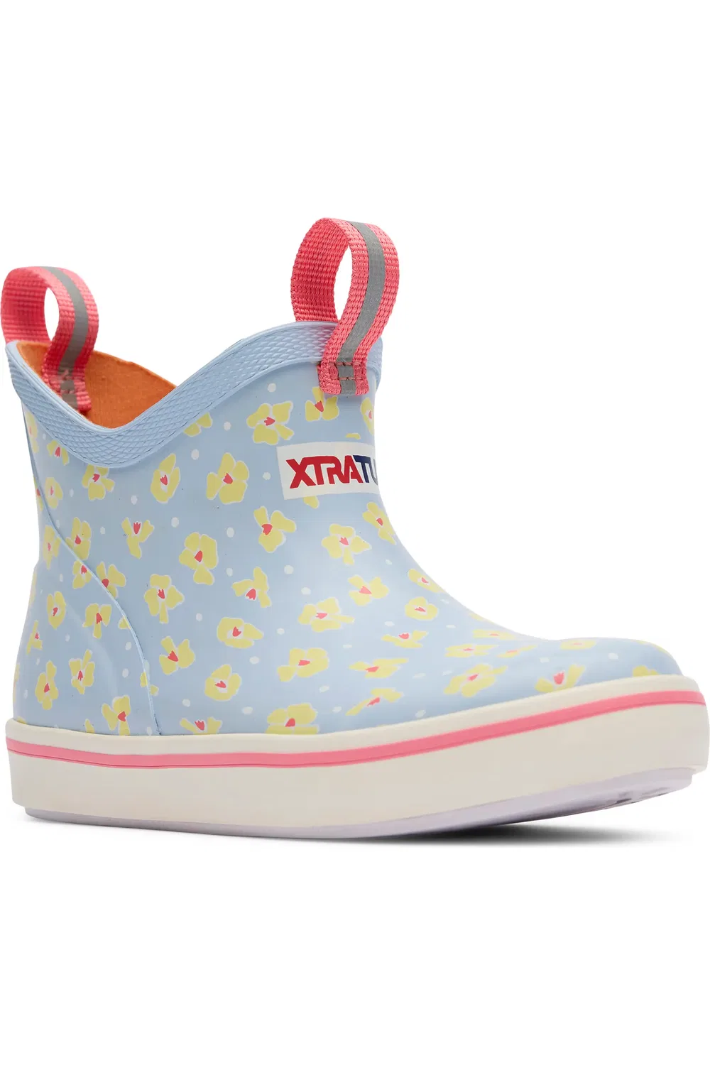 Детские сапоги водонепроницаемые Ankle Deck Boot XTRATUF, Skyway Floral