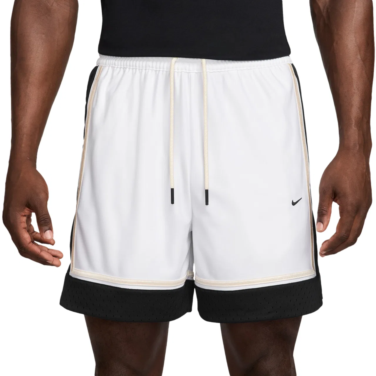 Мужские шорты Dri-FIT SI GM Pro 6IN Nike, белый/черный