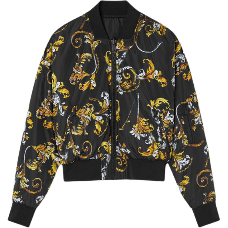 

VERSACE Пуховик женский черный, Black