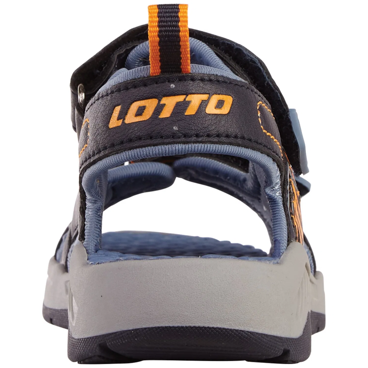 Детские сандалии с LED-подсветкой Lotto, Navy-Orange — фото 4