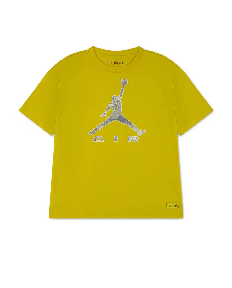 Футболка, Realtree Jumpman, Jordan, желтый