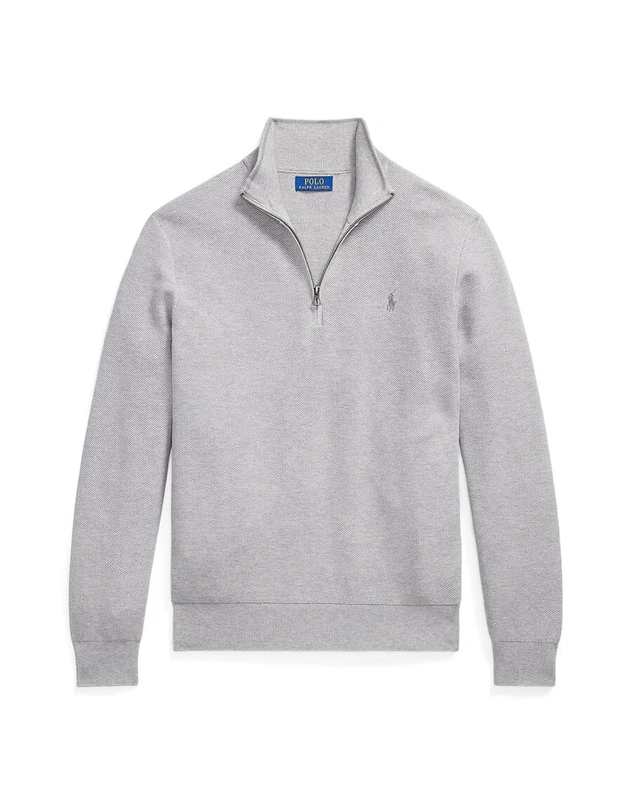 Свитер Polo Ralph Lauren светло-серого цвета