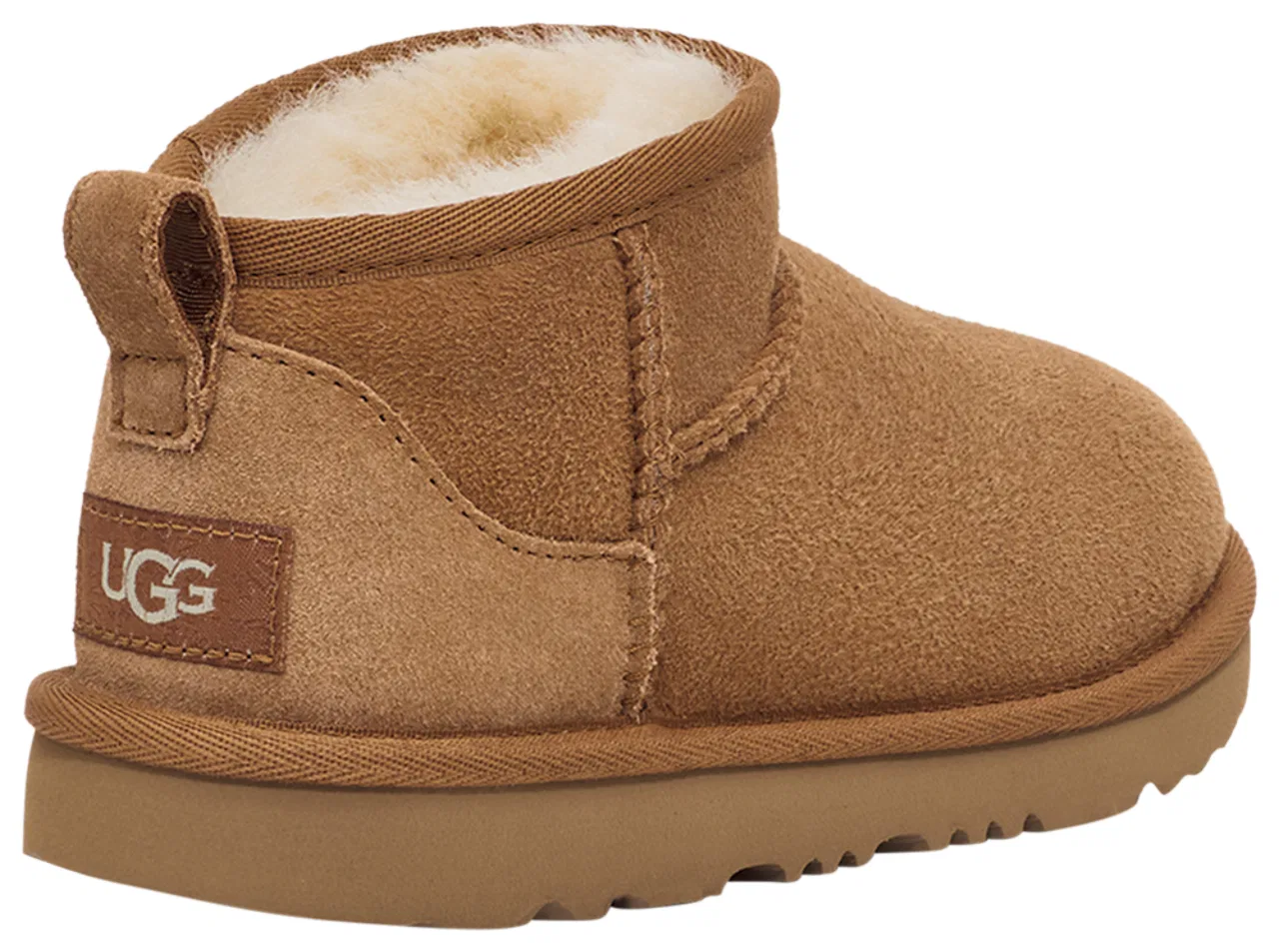 Ботинки для девочек Classic Ultra Mini UGG, коричневый — фото 3