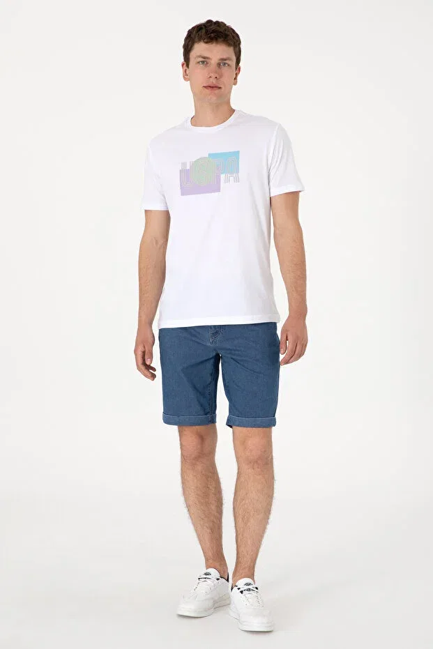 Мужские шорты с длиной миди U.S. Polo Assn., Blue