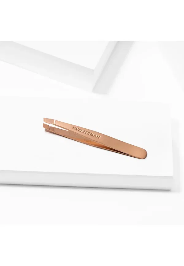 Пинцет для удаления волос Mini Slant Tweezerman, Rose Gold — фото 4
