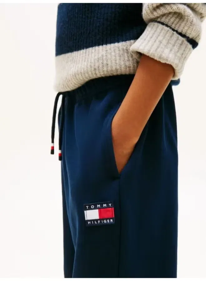 Шорты с кулиской Tommy Hilfiger, темно-синий — фото 4