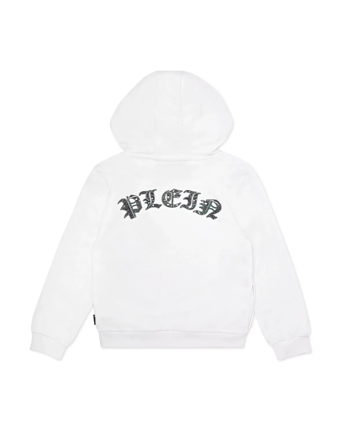 Детское худи с капюшоном с принтом Teddy Bear PHILIPP PLEIN, White — фото 4