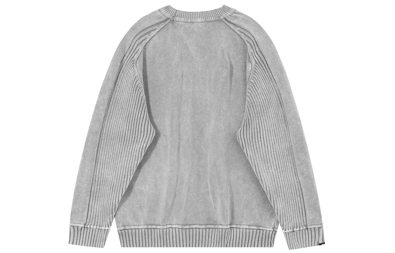 Детский свитер без пола с круглым вырезом F426, Light Gray — фото 3