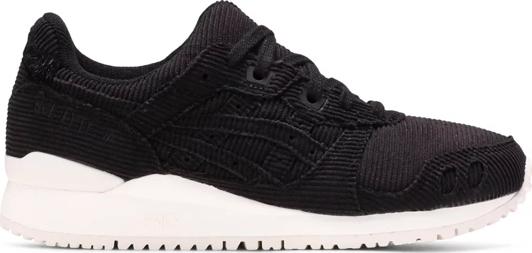 Кроссовки wmns gel lyte 3 og 'corduroy - black' Asics, черный - фото