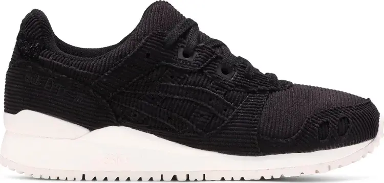 

Кроссовки wmns gel lyte 3 og 'corduroy - black' Asics, черный