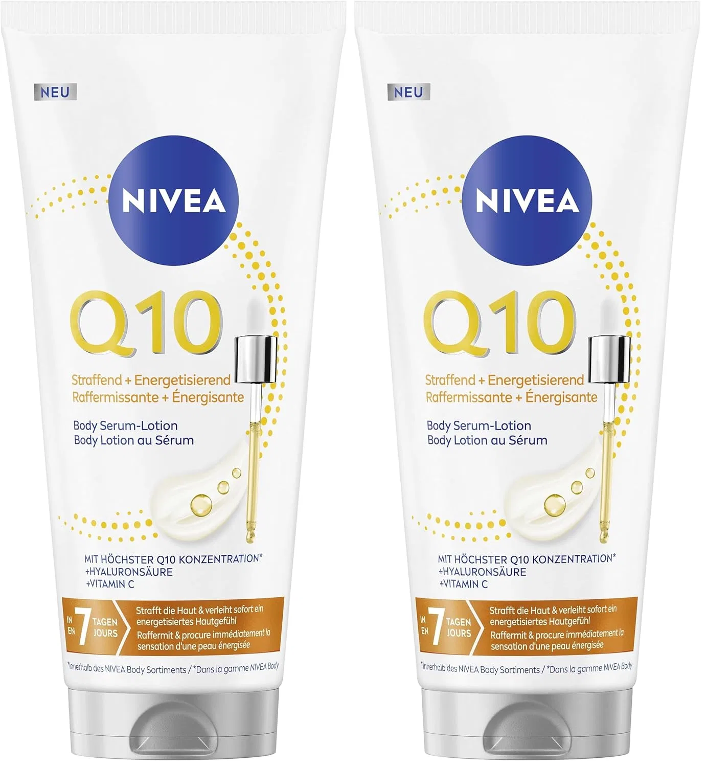 Сыворотка-лосьон для тела Beiersdorf, 2er Pack, 200 ml, mehrfarbig