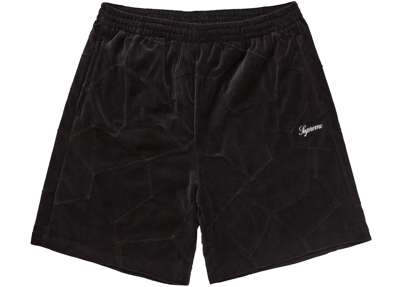Мужские шорты из велюра Supreme Short, Black