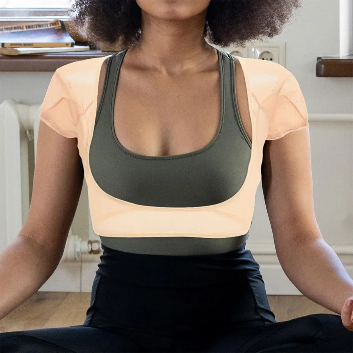 Антиперспирант-подмышечная вставка Tofficu, Nylon, Khaki — фото 4