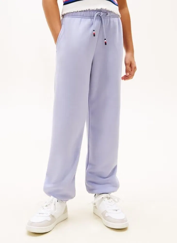 Спортивные штаны на кулиске Mini Corp Tommy Hilfiger, фиолетовый — фото 3