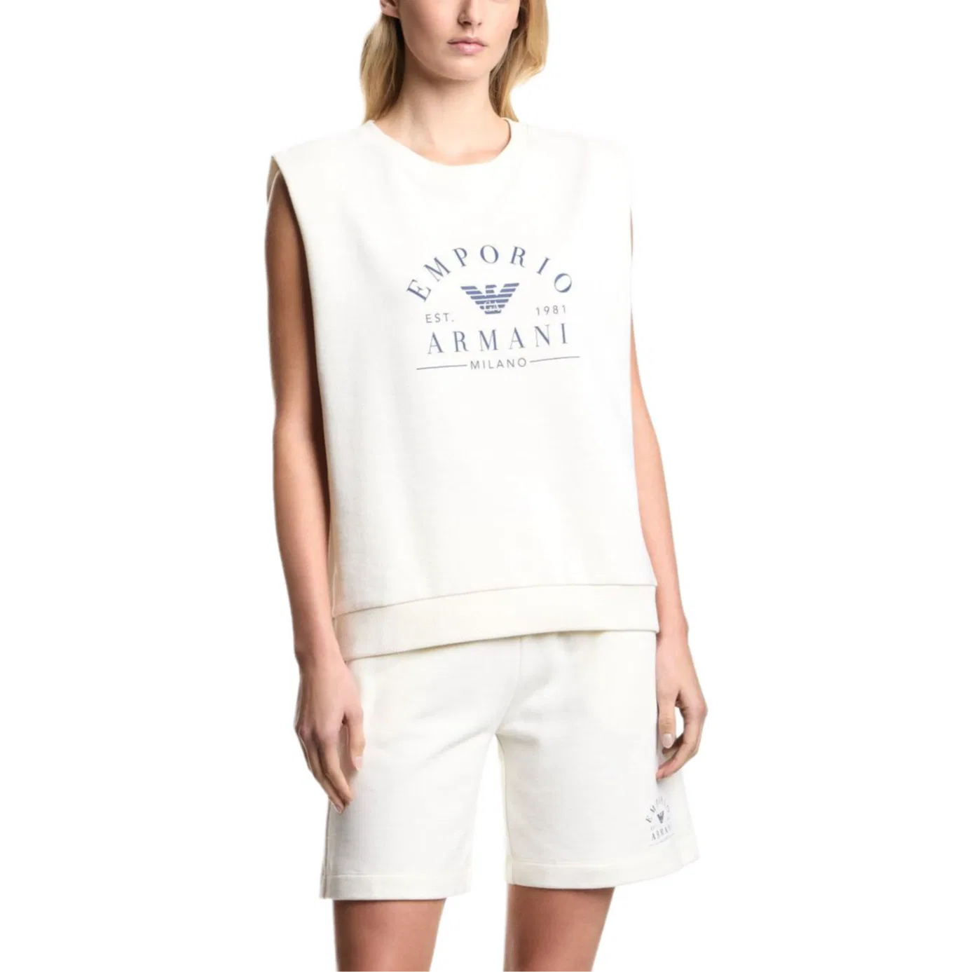 Топ-майка Emporio Armani, White — фото 3