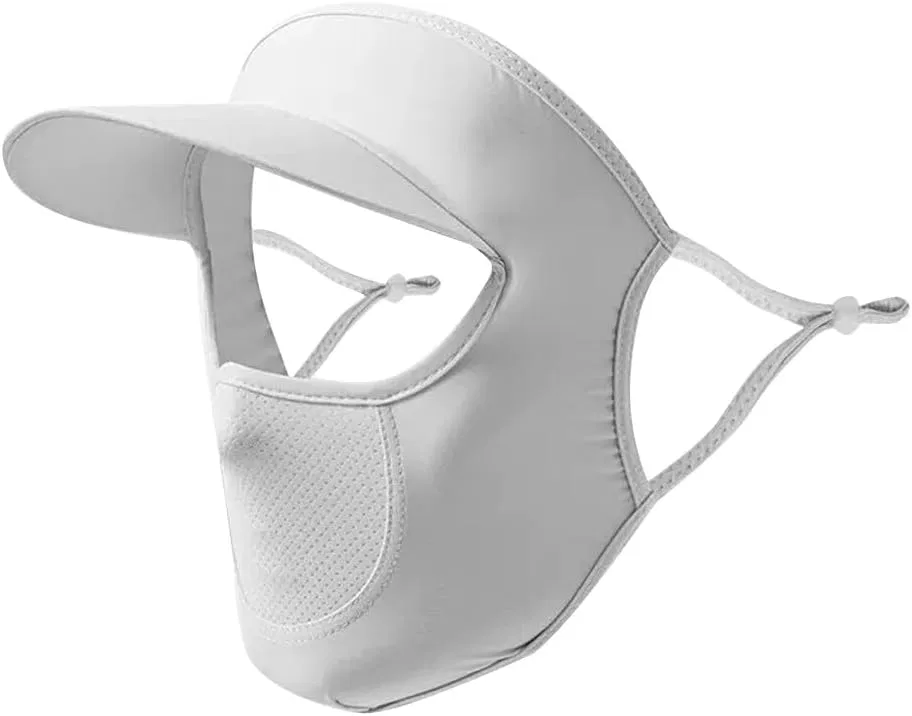 Солнцезащитная маска для лица URFEDA, Lightgrey