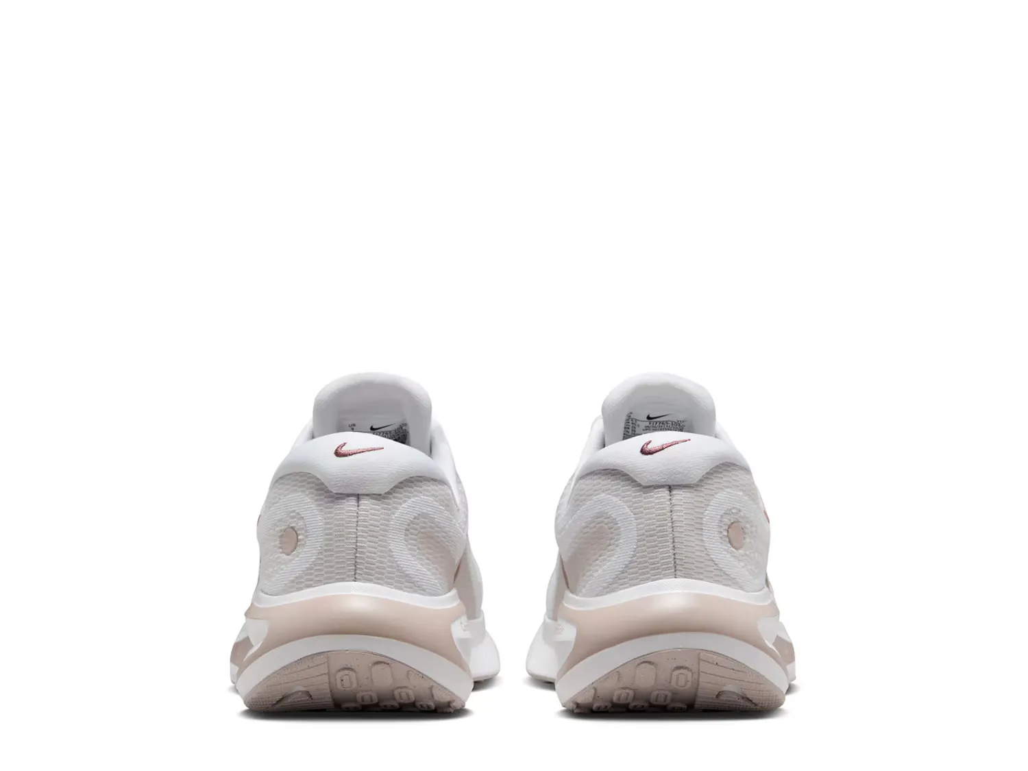 Кроссовки Journey Run Running Shoe Nike, белый/розовый — фото 2