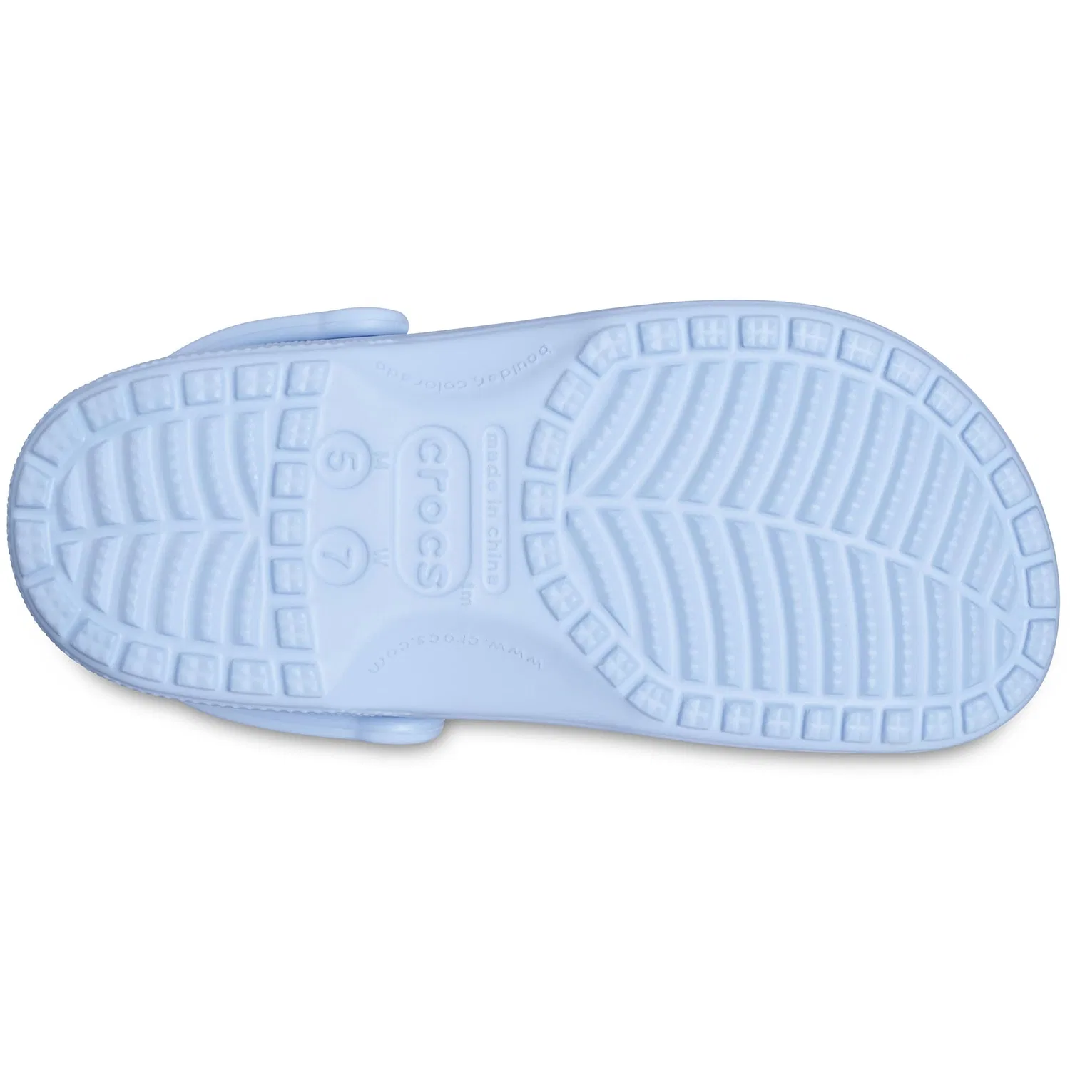 Детские сабо для мальчиков Crocs Classic Clog, Blue Calcite — фото 3