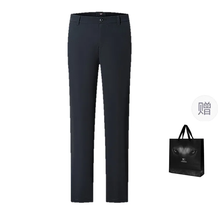 Женские классические брюки тонкие Navy Blue+Shopping Bag Included SEPTWOLVES