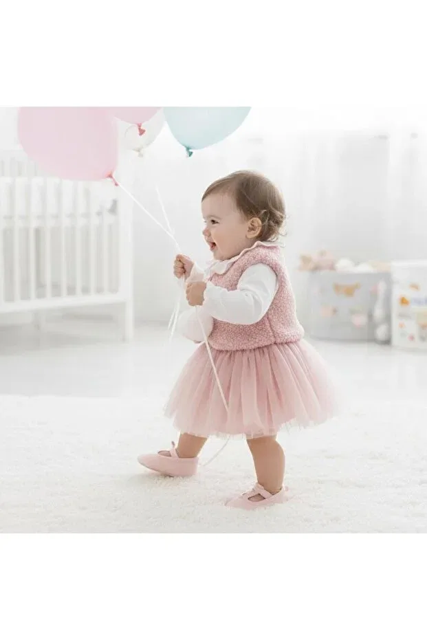 Детский комплект для девочек с принтом Care Cumino, Pink — фото 3
